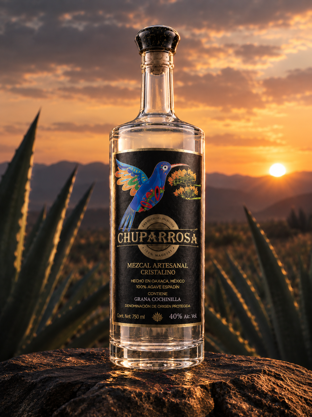 Mezcal Chuparrosa Cristalino